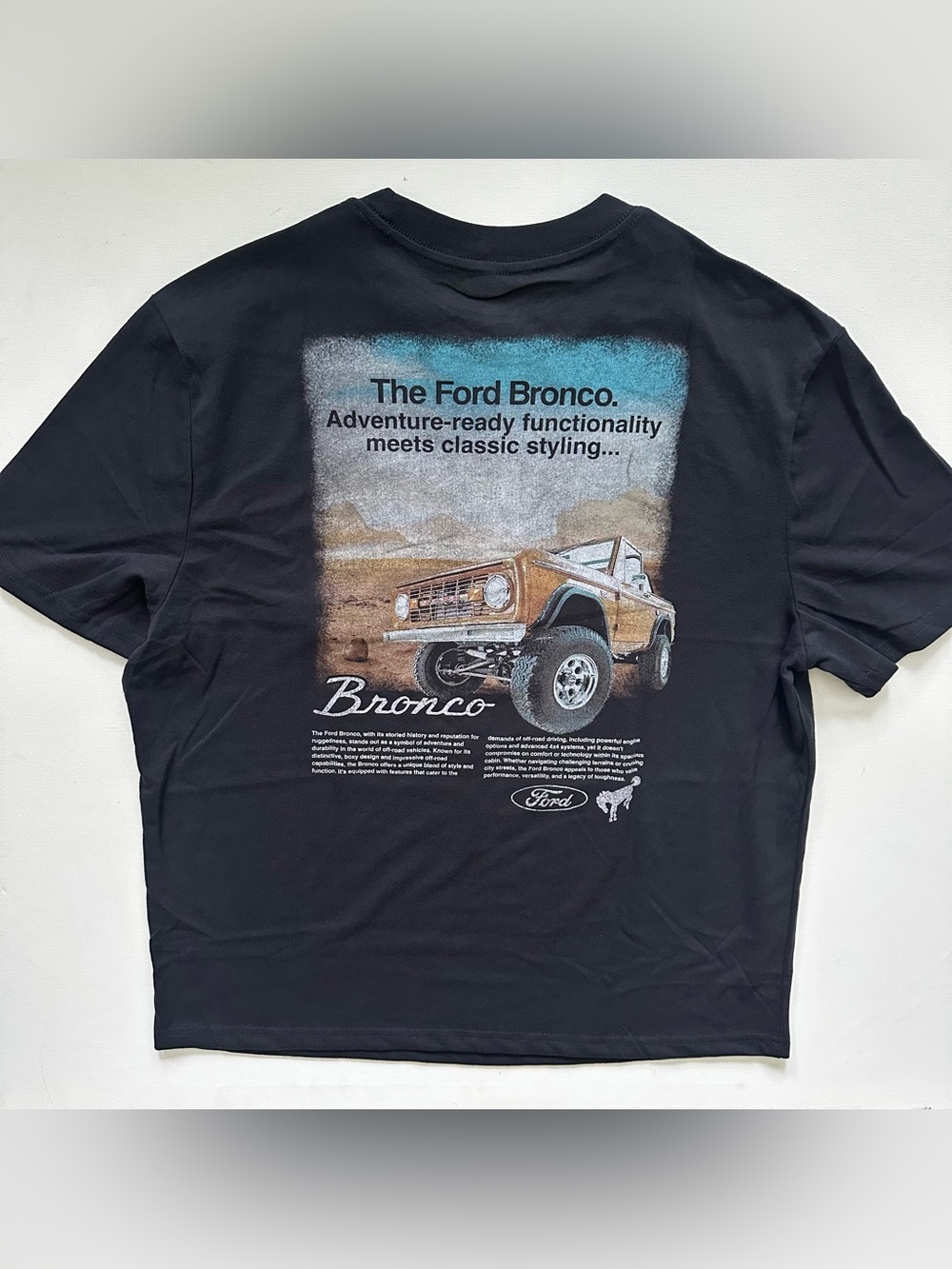 Ford Bronco Short Sleeve Graphic T-Shirt Size L Men - Picture 6 of 8